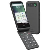 Doro Aurora A20, 11,4 cm (4.5"), 4 GB, 64 GB, 13 MP, Android 14, Graphit
