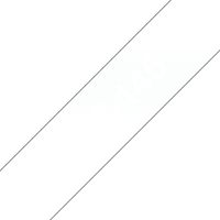 Brother TZe-145 - Standard-Klebstoff - weiß auf durchsichtig - Rolle (1,8 cm x 8 m)