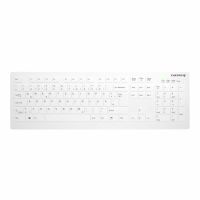 Cherry Contour Design AK-C8112F, Volle Größe (100%), Kabellos, RF Wireless, Scherenschalter, Weiß