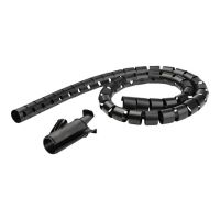 StarTech.com CMSCOILED3 Kabelbündelschlauch (1,5 m, 45mm / 1,8 Zoll Durchmesser, erweiterbarer Spiralkabel-Organizer)