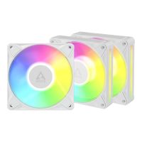 Arctic BioniX P12 A-RGB - Gehäuselüfter - 120 mm - weiß (Packung mit 3)