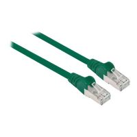 Intellinet Network Patch Cable, Cat6A, 0.5m, Green, Copper, S/FTP, LSOH / LSZH, PVC, RJ45, Gold Plated Contacts, Snagless, Booted, Lifetime Warranty, Polybag - Patch-Kabel (DTE)