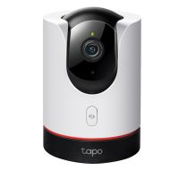 TP-LINK Tapo C225, IP-Sicherheitskamera, Drinnen, Kabellos, CE, RCM, WEEE, EAC, Tisch/Bank, Schwarz, Weiß