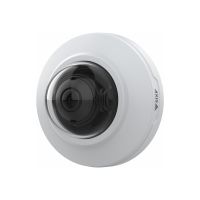 Axis M30 Series M3086-V Mic - Netzwerk-Überwachungskamera - Kuppel - vandalensicher / schlagfest / staubdicht / wasserbeständig - Farbe (Tag&Nacht)