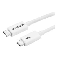 StarTech.com StarTech 3.3ft (1m) Thunderbolt 3 Cable, 20Gbps, 100W PD, 4K Video, Thunderbolt-Certified, Compatible w/ TB4/USB 3.2/DisplayPort - Thunderbolt-Kabel - USB-C (M)