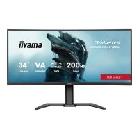 Iiyama G-MASTER Red Eagle GCB3484WQSU-B2 - LED-Monitor - Gaming - gebogen - 86.4 cm (34")