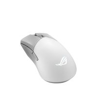 ASUS ROG Gladius III Wireless Aimpoint White, Rechts, Optisch, RF Wireless + Bluetooth + USB Type-A, 36000 DPI, Weiß