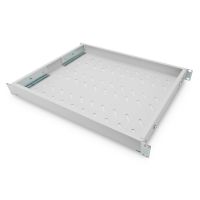 DIGITUS Fachboden mit variablen Befestigungsschienen zum Festeinbau in 483 mm (19")-Schränke