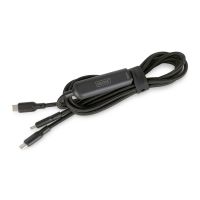 DIGITUS USB-C 2in1 Ladekabel, 140W, 1,8m
