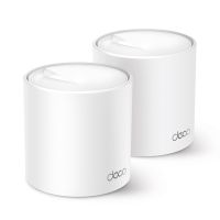 TP-LINK AX3000 Whole Home Mesh WiFi 6 System, 2er Pack, Weiß, Intern, CE: <20 dBm (2.4 GHz) <23 dBm (5 GHz) FCC: <30 dBm (2.4 GHz) <30 dBm (5 GHz), Dual-Band (2,4 GHz/5 GHz), Wi-Fi 6 (802.11ax), 802.11a, 802.11b, 802.11g, Wi-Fi 4 (802.11n), Wi-Fi 5 (802.1
