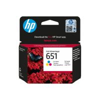 HP 651 - Farbe (Cyan, Magenta, Gelb) - original
