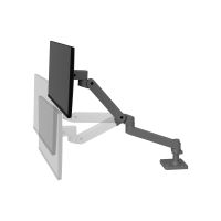 Ergotron LX Pro - Befestigungskit (Gelenkarm) - modular - für LCD-Display - Dunkelgrau - Bildschirmgröße: bis zu 86,4 cm (bis zu 34 Zoll)