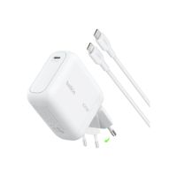Belkin BoostCharge - Netzteil - GaN - 100 watt - PD 3.2, QC 5.0, AVS, UFCS, Hypercharge, FC 2.0, Fast Charge (USB-C)
