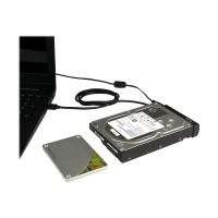 StarTech.com Startech USB 3.1 (10Gbit/s) Adapter Kabel für 2,5" und 3,5" SATA SSD/HDD Laufwerke - Unterstützt SATA III - Speicher-Controller - 2.5", 3.5" (6.4 cm, 8.9 cm)