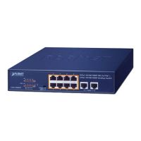 Planet GSD-1008HP - Switch - unmanaged - 10 x 10/100/1000 (8 PoE+)