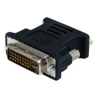 StarTech.com DVI auf VGA Adapter - St/Bu - Schwarz - DVI zu VGA Konverter / Monitoradapter - VGA-Adapter - DVI-I (M)
