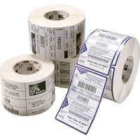 Zebra Z-Select 2000T - Matt - permanenter Acrylklebstoff - beschichtet - perforiert - 57 x 32 mm 20348 Etikett(en) (4 Rolle(n)