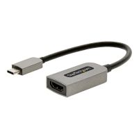 StarTech.com Startech USB-C auf HDMI Adapter - 4K 60Hz Video, HDR10 - USB-C auf HDMI 2.0b Adapter Dongle - USB Typ-C DP Alt Mode auf HDMI Monitor/Display/TV - USB C auf HDMI Konverter (USBC-HDMI-CDP2HD4K60)