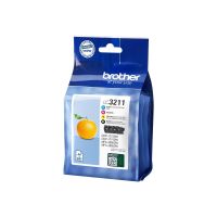 Brother LC3211 Value Pack - 4er-Pack - Schwarz, Gelb, Cyan, Magenta