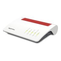 FRITZ! Box 5590 Fiber, Wi-Fi 6 (802.11ax), Dual-Band (2,4 GHz/5 GHz), Ethernet/LAN, Weiß, Tabletop-Router