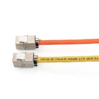 DIGITUS CAT 6A Keystone Modul, geschirmt mit intelligentem Kabelmanager