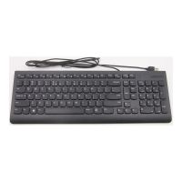 Lenovo Tastatur - USB - US mit Euro-Symbol