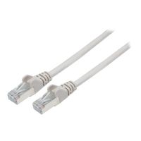 IC Intracom Intellinet Network Patch Cable, Cat6, 3m, Grey, Copper, S/FTP, LSOH / LSZH, PVC, RJ45, Gold Plated Contacts, Snagless, Booted, Lifetime Warranty, Polybag - Patch-Kabel - RJ-45 (M)