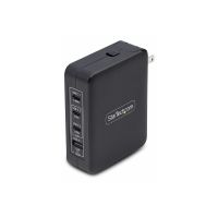 StarTech.com Startech 140W USB-C Wall Charger, USB-C/USB-A, PD GaN Power Adapter - Netzteil - GaN-Technologie - 140 Watt - 5 A - Power Delivery 3.1 - 4 Ausgabeanschlussstellen (USB, 3 x USB-C)