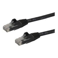 StarTech.com 10m CAT6 Ethernet Cable, 10 Gigabit Snagless RJ45 650MHz 100W PoE Patch Cord, CAT 6 10GbE UTP Network Cable w/Strain Relief, Black, Wiring is UL Certified/TIA - Category 6 - 24AWG (N6PATC10MBK)