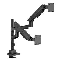 ICY BOX IB-MS702-T, Klemme/Durchführung, 54 kg, 61 cm (24"), 144,8 cm (57"), 100 x 100 mm, Schwarz