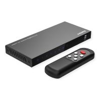 ROLINE Video/Audio-Schalter - 8K, with IR remote