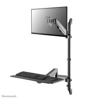 Neomounts WL90-325BL1 Sitz-Steh-Arbeitsplatz-Wand 17-32" - Gasfeder, Schwarz, 81,3 cm (32"), 9 kg, Wand, 43,2 cm (17"), 100 x 100,75 x 75 mm