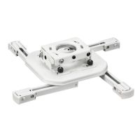 Chief RSAUW Universal Mini RPA Projector Mount - Befestigungskit (Deckenmontage, Schnittstellengabel)