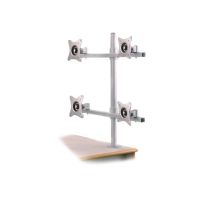 Edbak SV07 - Befestigungskit - für Flachbildschirm - Stahl - Schwarz, RAL 9005 - Bildschirmgröße: 35.6-55.9 cm (14"-22")