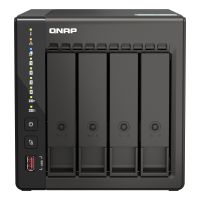 QNAP TS-453E, NAS, Tower, Intel® Celeron®, J6412, 8 GB, 24 TB