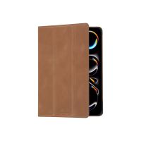 dbramante1928 Risskov - Flip-Hülle für Tablet - genarbtes Leder - Hellbraun - für Apple 11-inch iPad Pro (M4, M5)