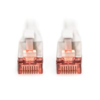 DIGITUS CAT 6 S/FTP Patchkabel, 1 m, Grau