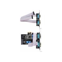 StarTech.com Startech 4-Port Serielle PCIe Karte, RS232/RS422/RS485