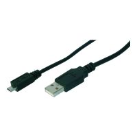 DIGITUS USB-A  Micro-B Anschlusskabel, 1m