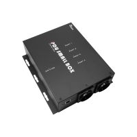 Inter-Tech SA-0416EU - Stromverteilungseinheit - Wechselstrom 100-240 V - 3680 Watt - Ethernet 10/100 - Eingabe, Eingang IEC 60320 C20 - Ausgangsanschlüsse: 4 (Typ F)