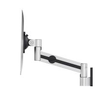 Durable 509023, 8 kg, 53,3 cm (21"), 96,5 cm (38"), 100 x 100 mm, Höhenverstellung, Silber