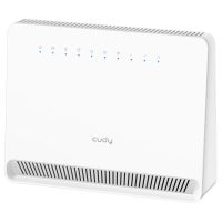 CUDY LT500E, Wi-Fi 5 (802.11ac), Dual-Band (2,4 GHz/5 GHz), Ethernet/LAN, 4G, Weiß, Desktop-/Pol-Router