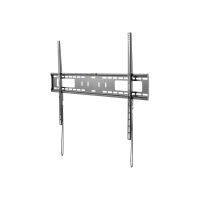 StarTech.com TV Wandhalterung für Flachbildfernseher -  für 60 bis 100 Zoll Monitore - VESA Norm - Stahl - belastbar - flach - Halterung - für TV - Kunststoff, Stahl - Schwarz - Bildschirmgröße: 152.4-254 cm (60"-100")