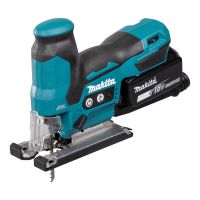 Makita DJV185RF1J, Oberer Griff, Grün, 90°, Aluminium, Stahl, Holz, Bürstenlos, Deep discharge