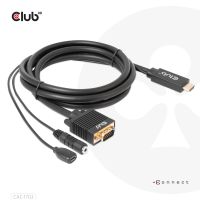 Club 3D HDMI auf VGA Kabel St./St. 2m 28AWG
