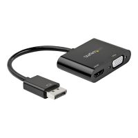 StarTech.com Startech Adapter DispayPort auf VGA - HDMI 4K 60Hz - DP Video Adapter - Videoadapter - DisplayPort männlich zu HD-15 (VGA)