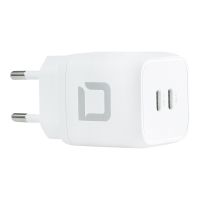 Dicota Comfort - Netzteil - 45 Watt - 2.5 A - PD 3.0 - 2 Ausgabeanschlussstellen (USB-C)