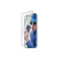 PanzerGlass Bildschirmschutz für Handy - ultra-breite Passform mit FASTFIT IN-A-BOX