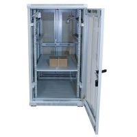 ALLNET ALL-SNB6132EKGRAU, Freistehendes Gestell, 32U, 500 kg, Sperrschloss, 93 kg, Grau
