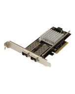 StarTech.com Startech 10G Network Card - 2x 10G Open SFP+ Multimode LC Fiber Connector - Intel 82599 Chip - Gigabit Ethernet Card (PEX20000SFPI)